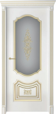 Гармония Межкомнатная дверь Лацио с патиной ПО, арт. 21592