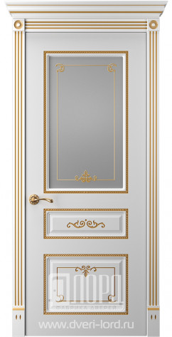 Лорд Межкомнатная дверь Прима 5 ДО Патина золото, арт. 23318