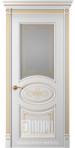 Лорд Межкомнатная дверь Прима 7 ДО Патина золото, арт. 23330