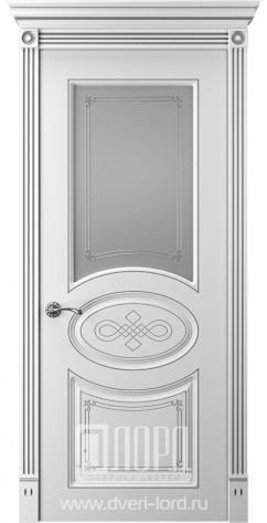 Лорд Межкомнатная дверь Прима 7 ДО Патина серебро, арт. 23332