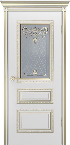 Олимп Межкомнатная дверь Трио Корона В1 ПО 2, арт. 9504