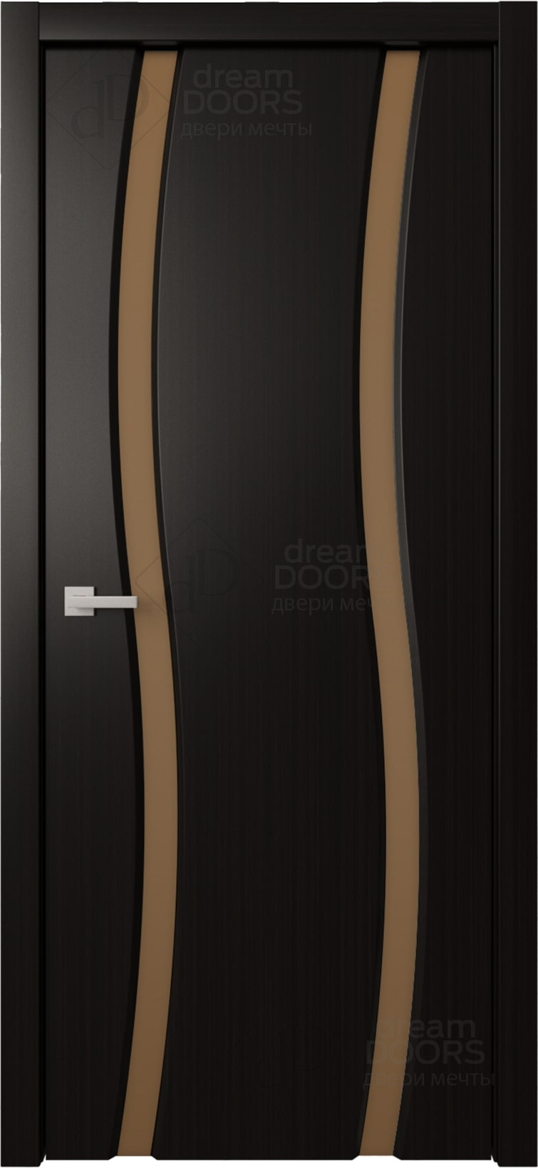 Dream Doors Межкомнатная дверь Сириус 2 Волна узкое ДО, арт. 20084 - фото №3