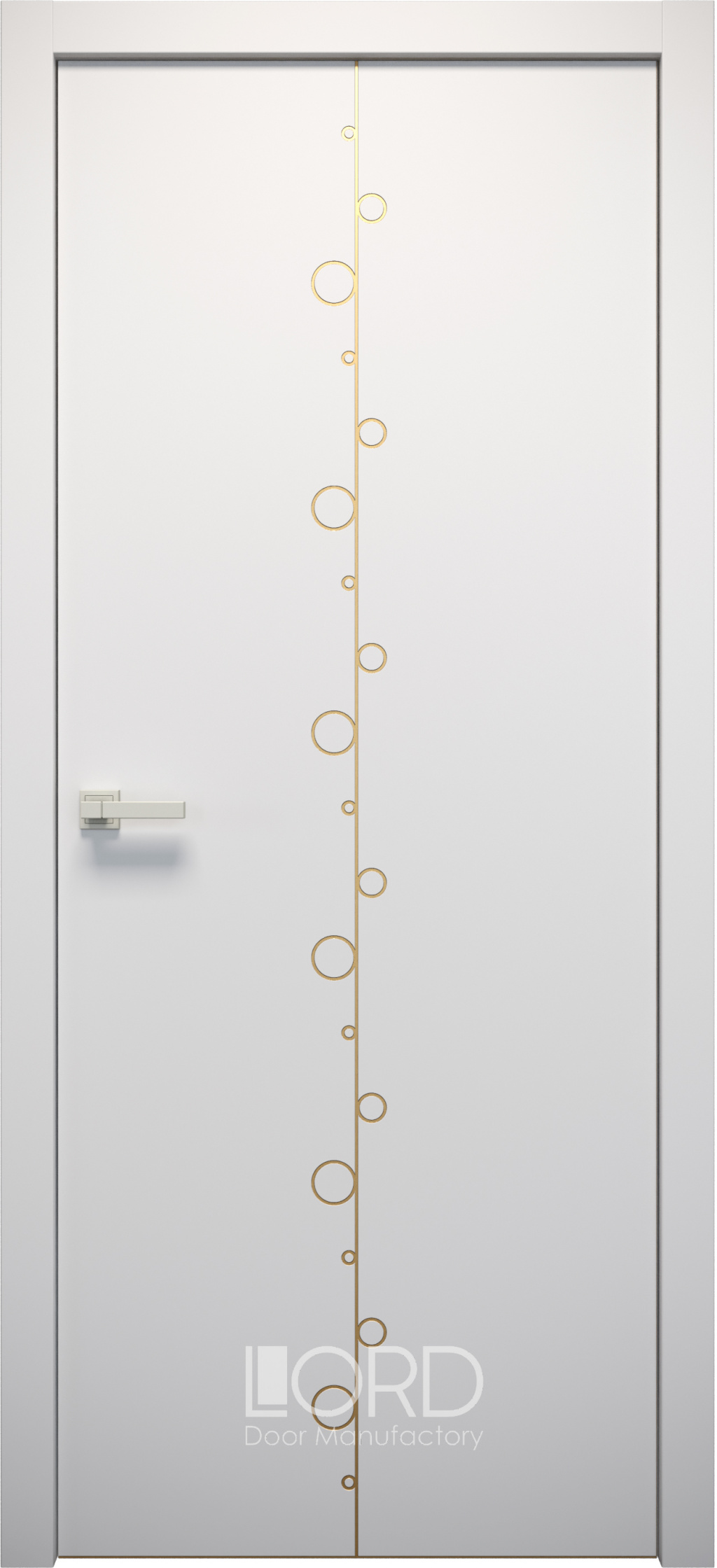 Лорд Межкомнатная дверь L-Spazio 3 ДГ Патина Золото, арт. 22544 - фото №1