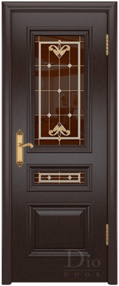 Диодор Межкомнатная дверь Кардинал 2 Каприс Орегон, арт. 8439 - фото №1