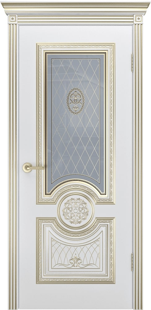 Олимп Межкомнатная дверь Гамма Корона В3 ПО 2, арт. 9514 - фото №1
